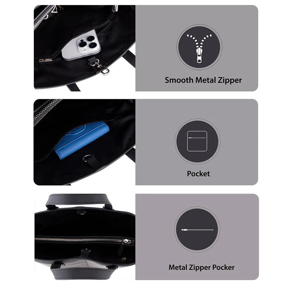 Valliro Leather Tote Bag