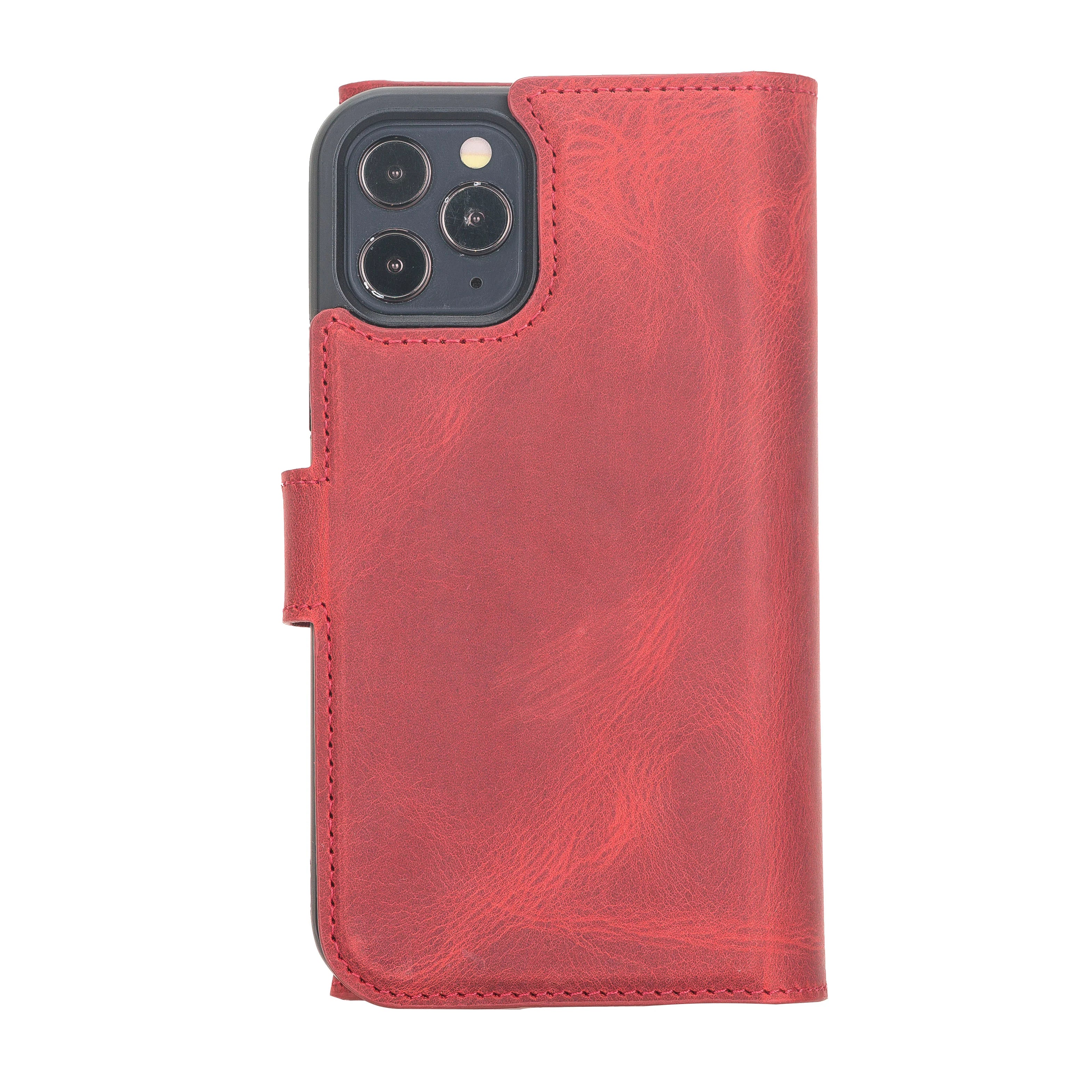 Santa iPhone 12 Pro Leather Detachable Wallet Case