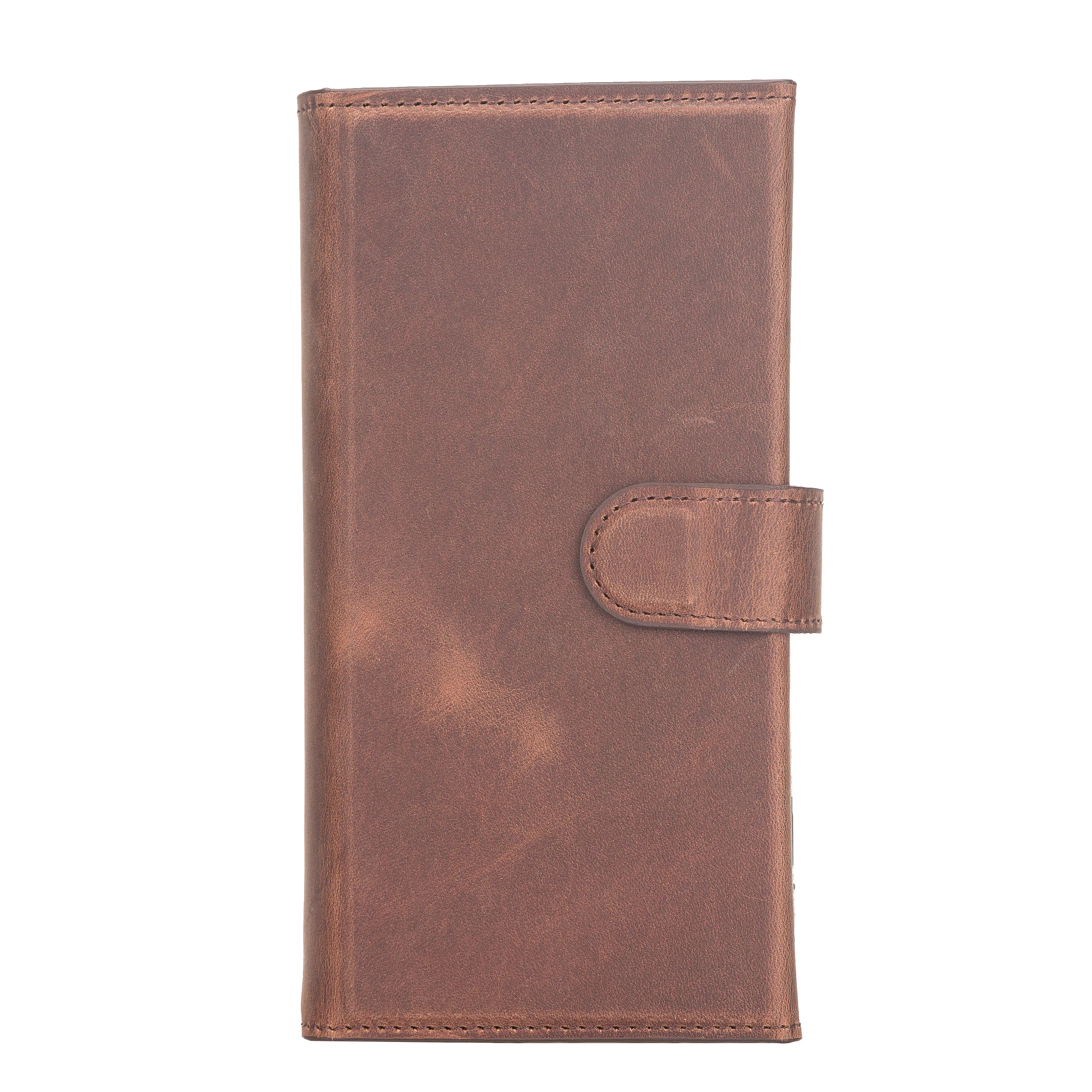 Santa iPhone 12 Mini Leather Detachable Wallet Case