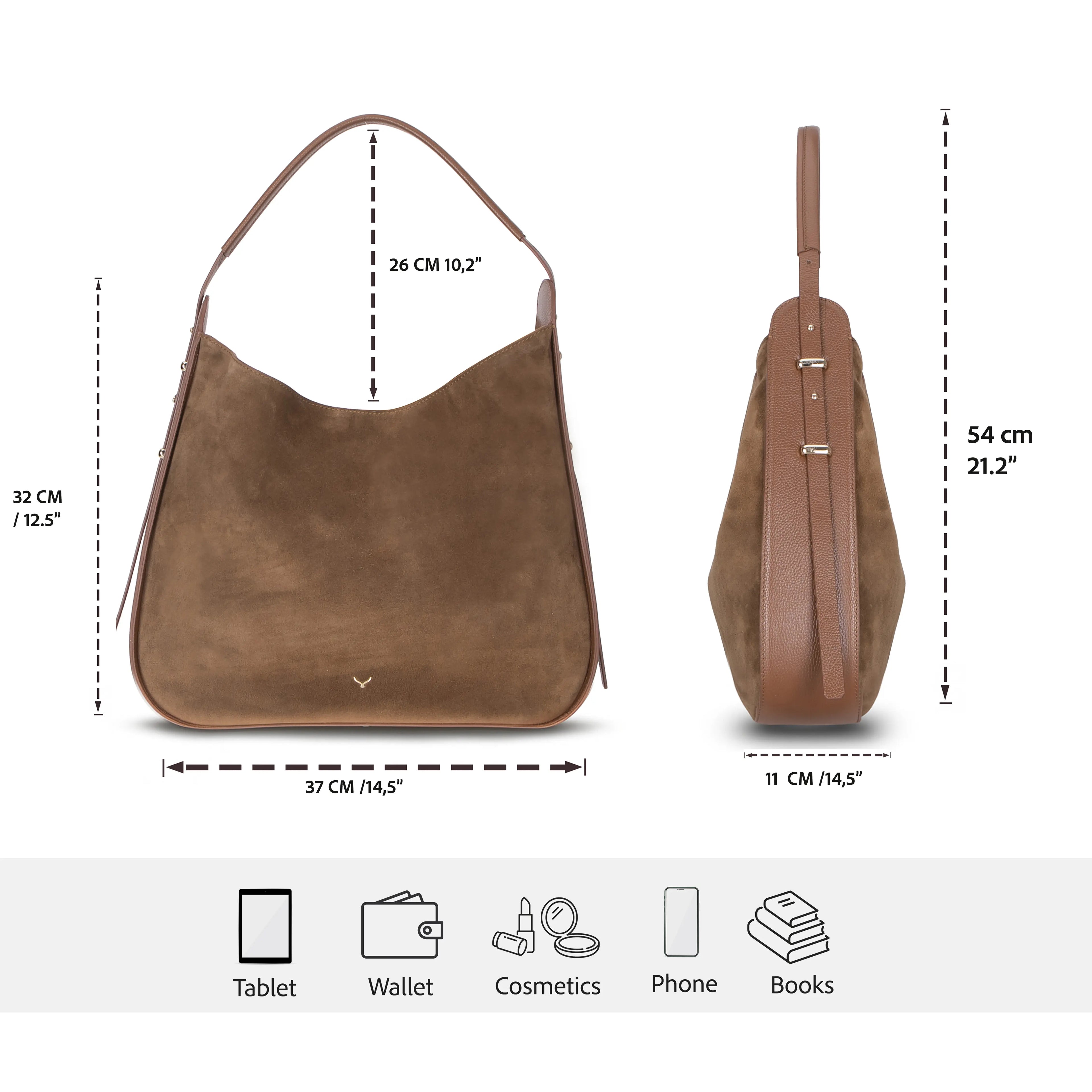 Carina Suede Leather Women's Bag