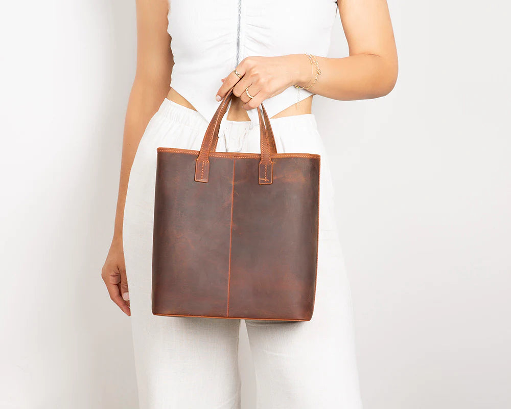 Valliro Leather Tote Bag