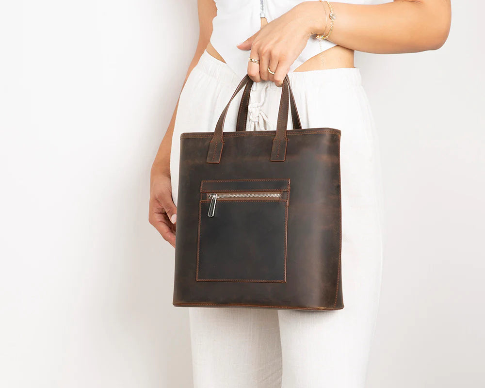 Valliro Leather Tote Bag