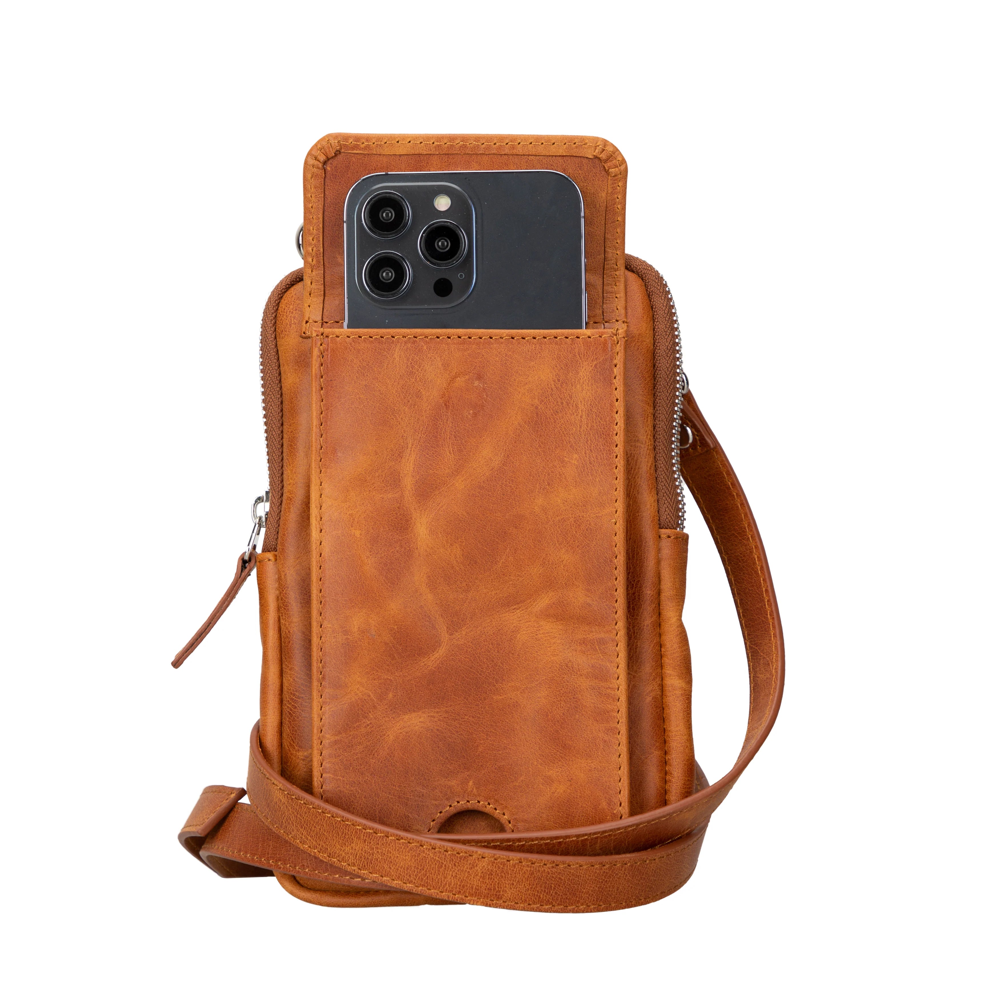 Nino Leather Crossbody Bag