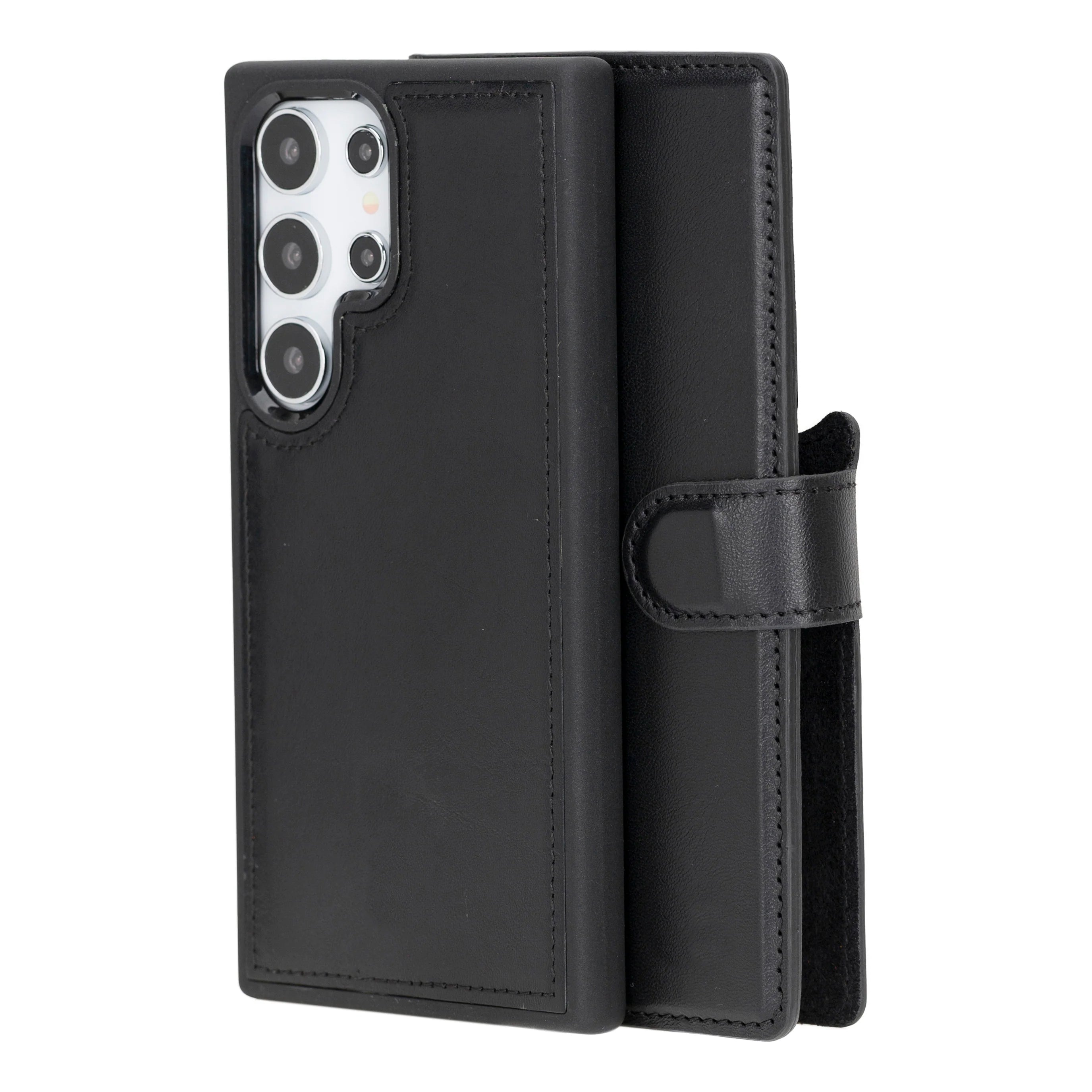 Magic Samsung Galaxy S24 Ultra Leather Detachable Wallet Case