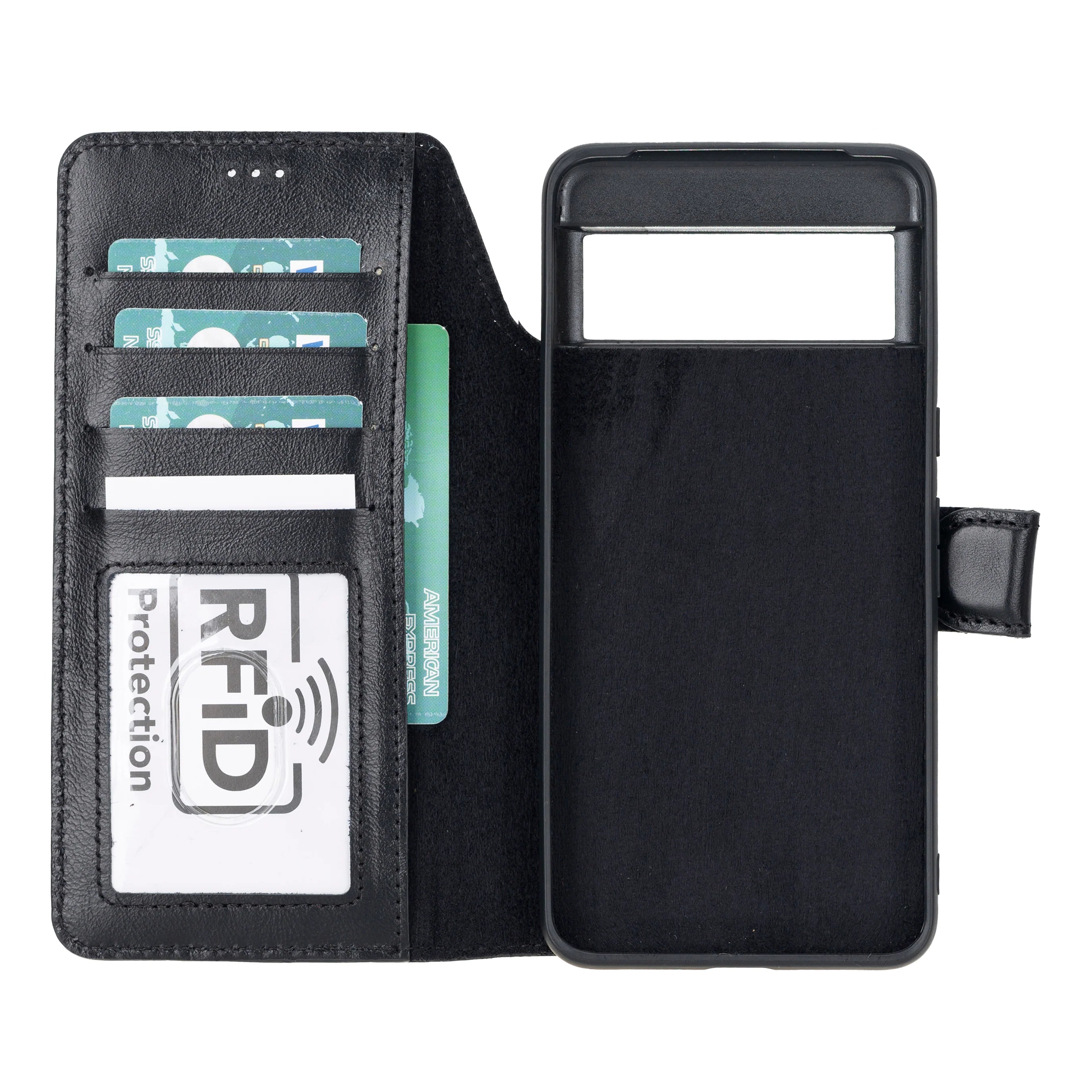 Magic Google Pixel 10 Pro XL Detachable Leather Wallet Case