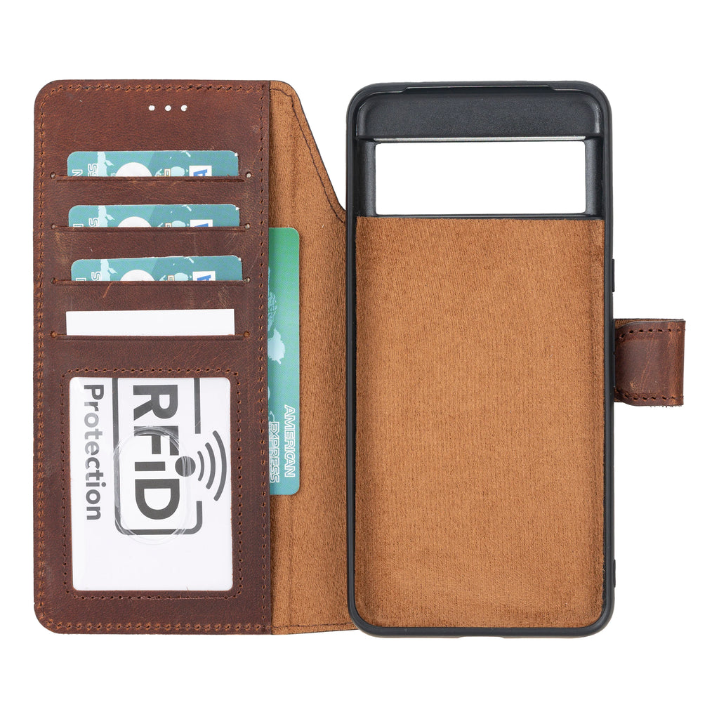 Magic Google Pixel 10 / 10 Pro Detachable Leather Wallet Case