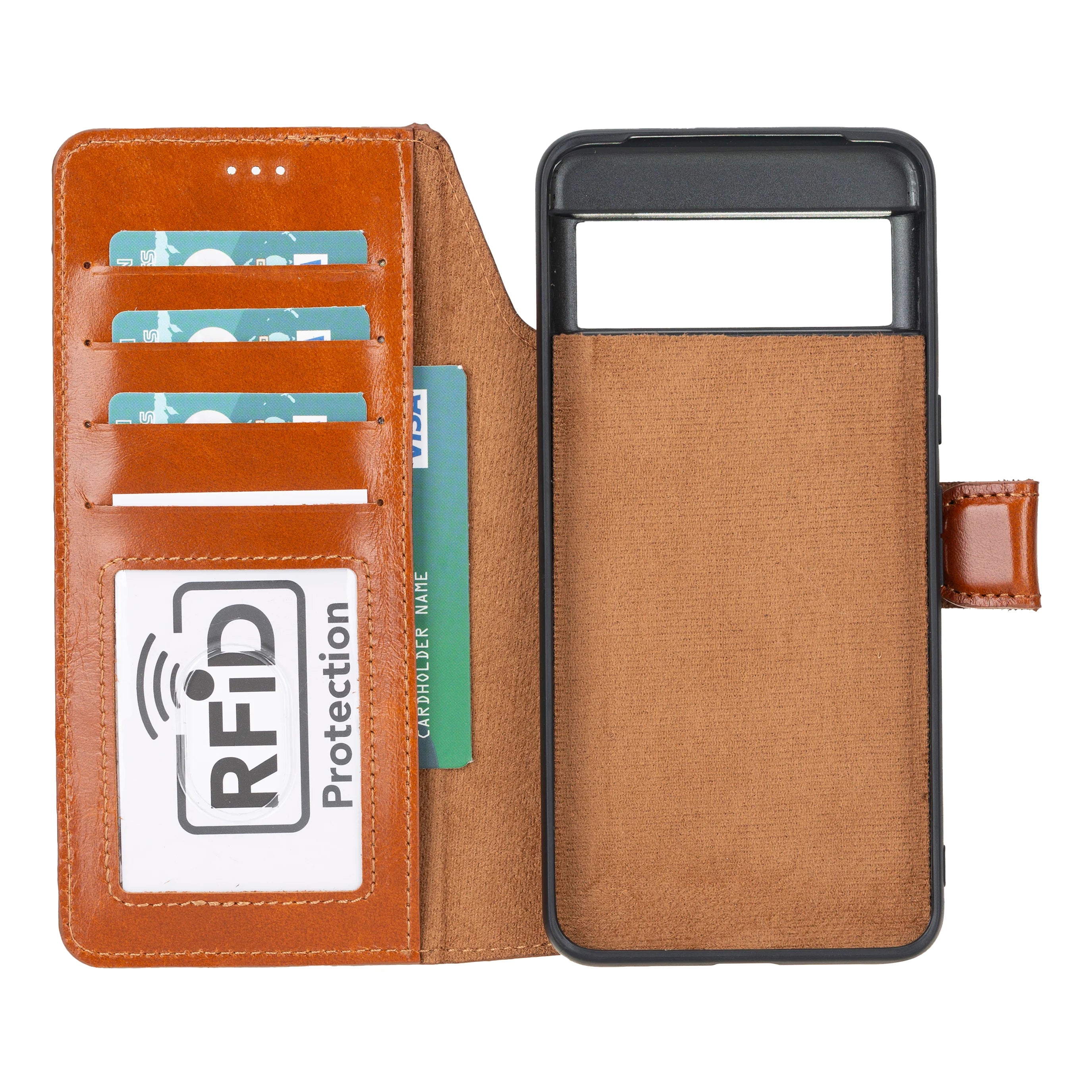 Magic Google Pixel 10 Pro XL Detachable Leather Wallet Case