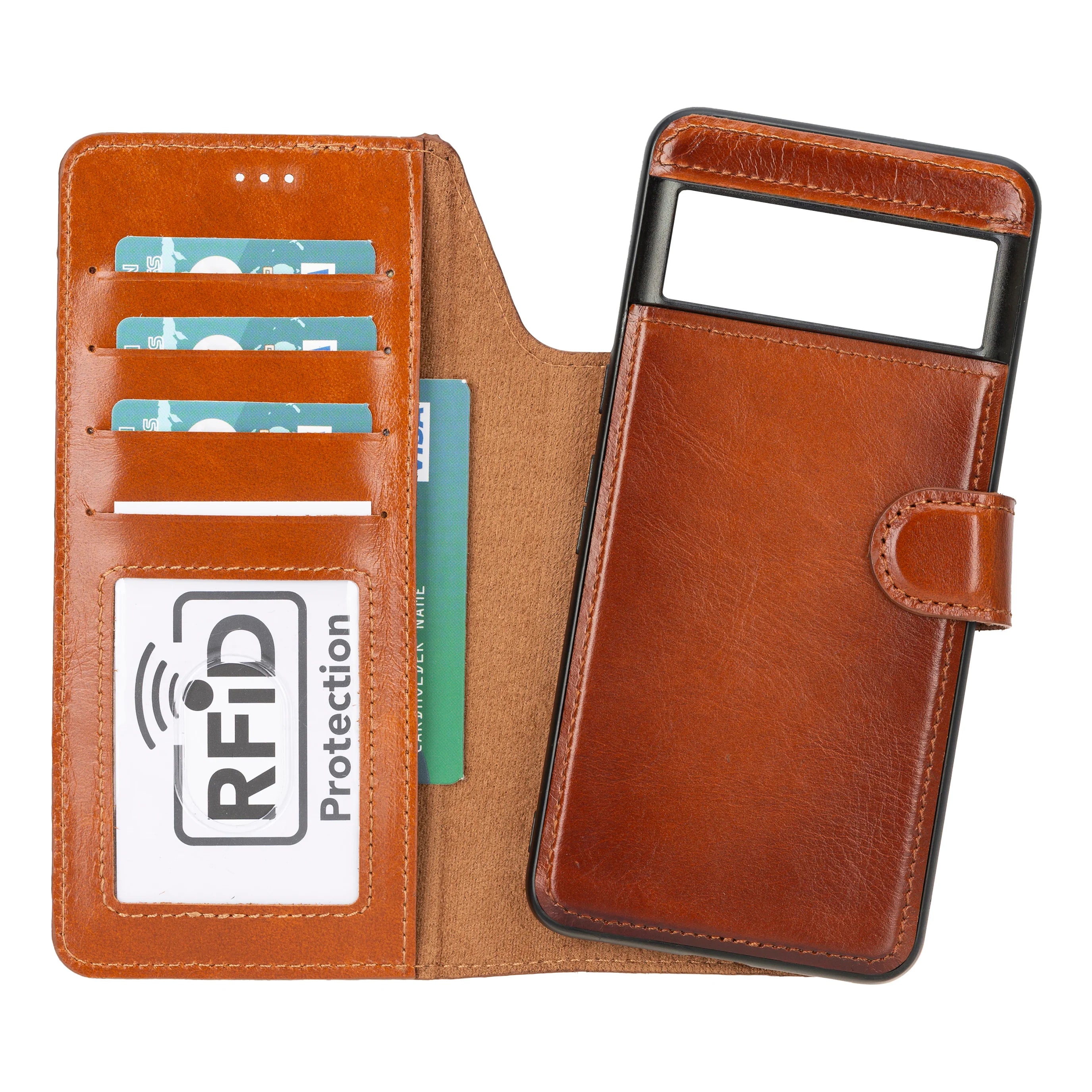 Magic Google Pixel 10 / 10 Pro Detachable Leather Wallet Case