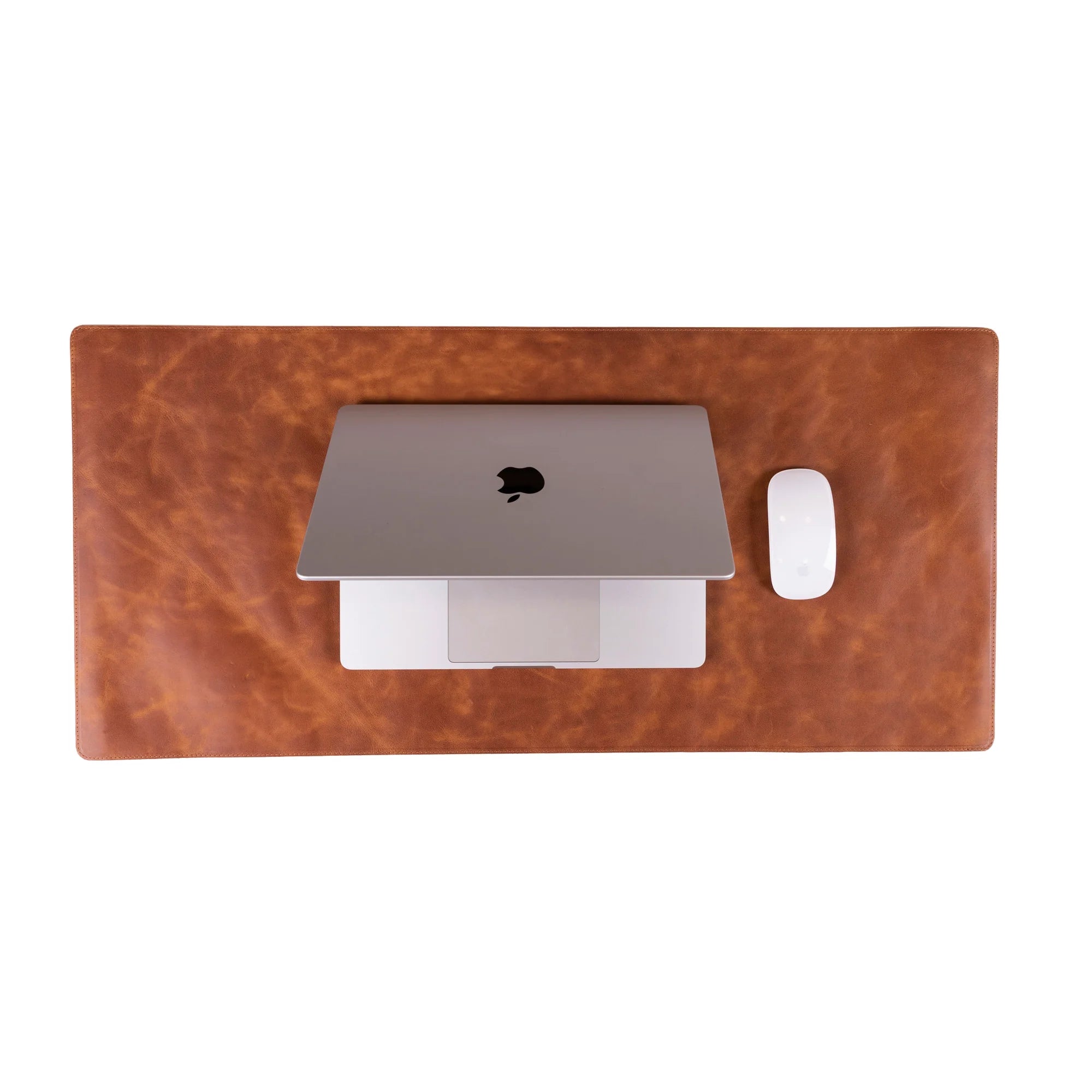 Natural Leather Desk Mat Large