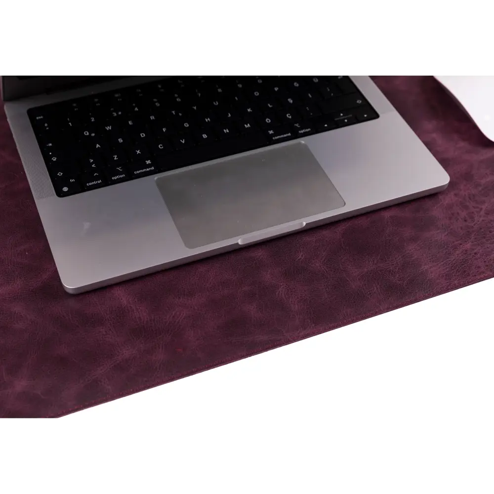 Natural Leather Desk Mat Medium