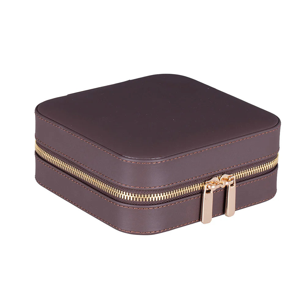 Amanda Leather Jewelry Box, Large