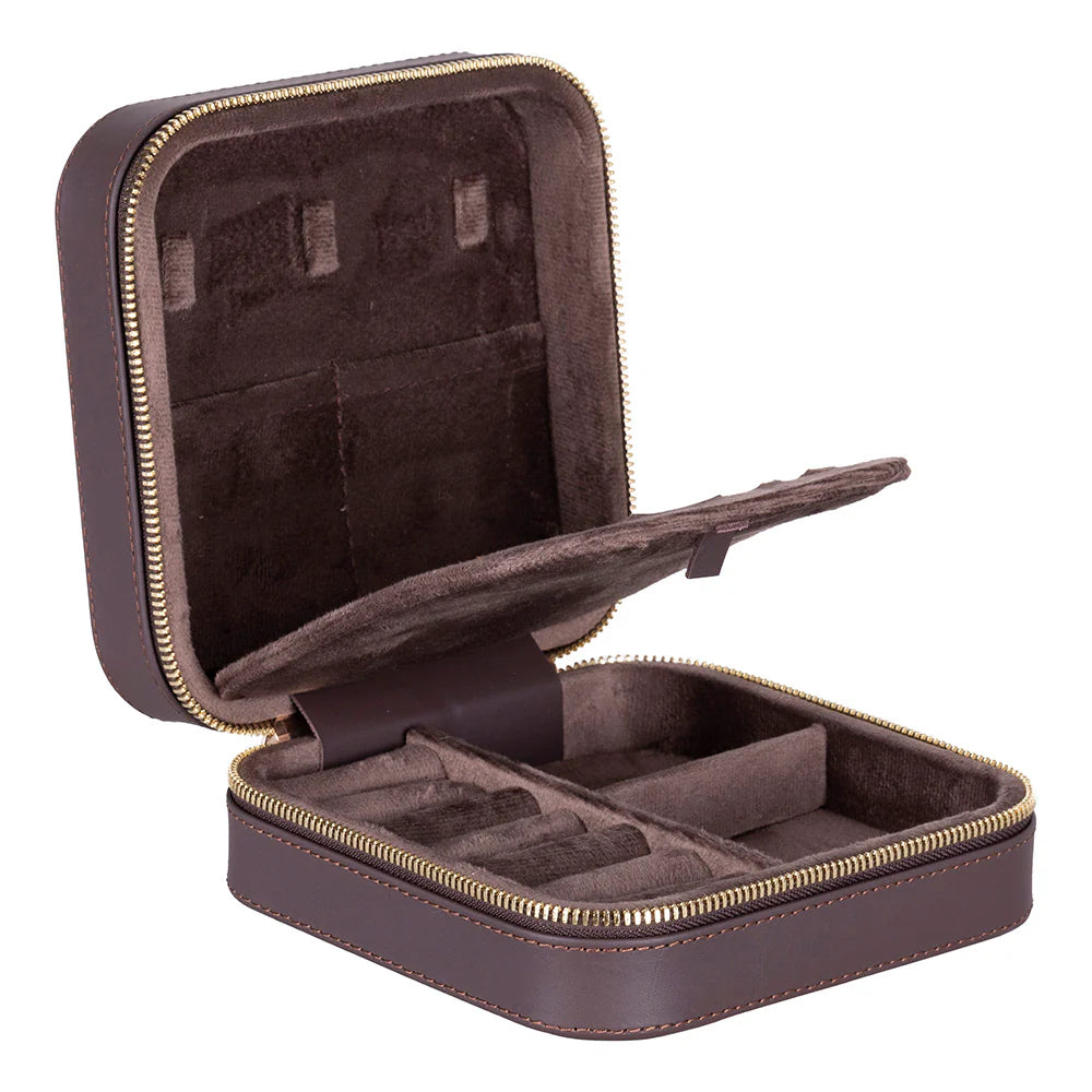 Amanda Leather Jewelry Box, Large