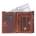 Rexon Leather Men's Wallet with Zipper