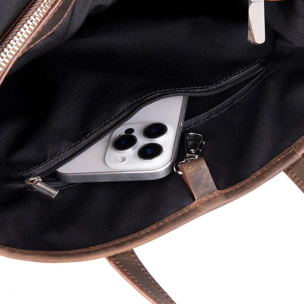 Valliro Leather Tote Bag