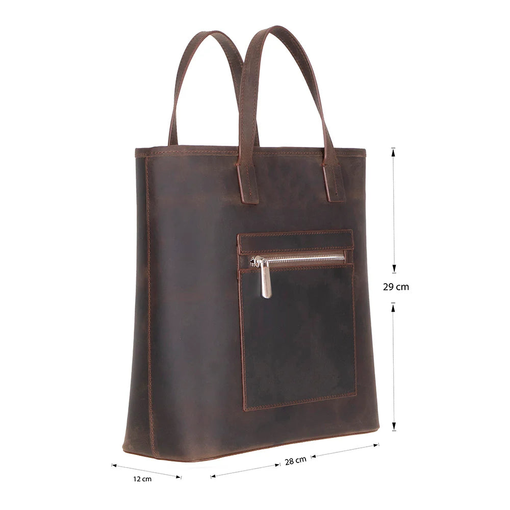Valliro Leather Tote Bag