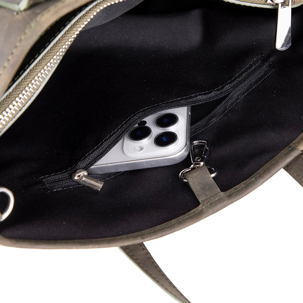 Valliro Leather Tote Bag