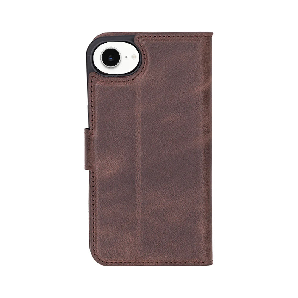 Magic iPhone 17E/16E Detachable Leather Wallet Case