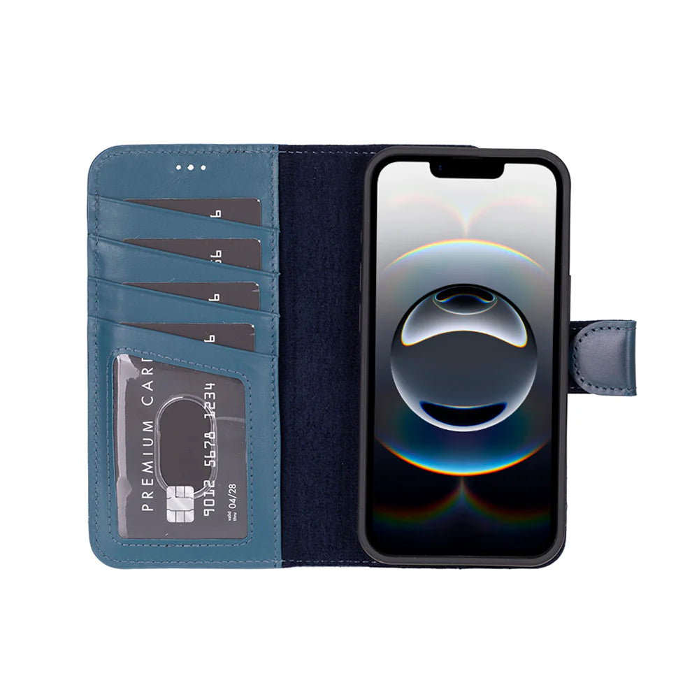 Magic iPhone 17E/16E Detachable Leather Wallet Case