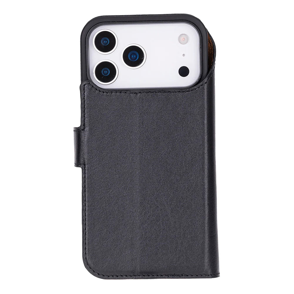 Magic iPhone 17 Pro Leather Detachable Wallet Case