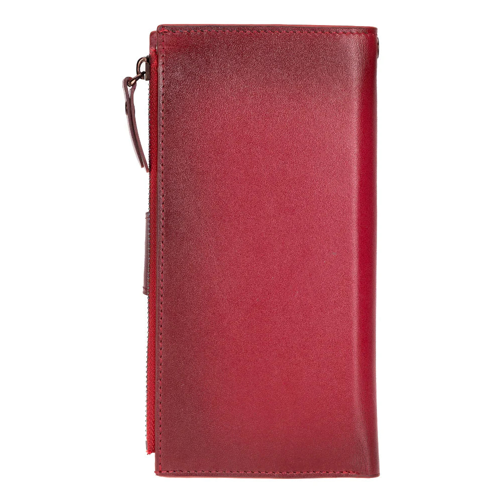 Lozan Strap Leather Crossbody Wallet