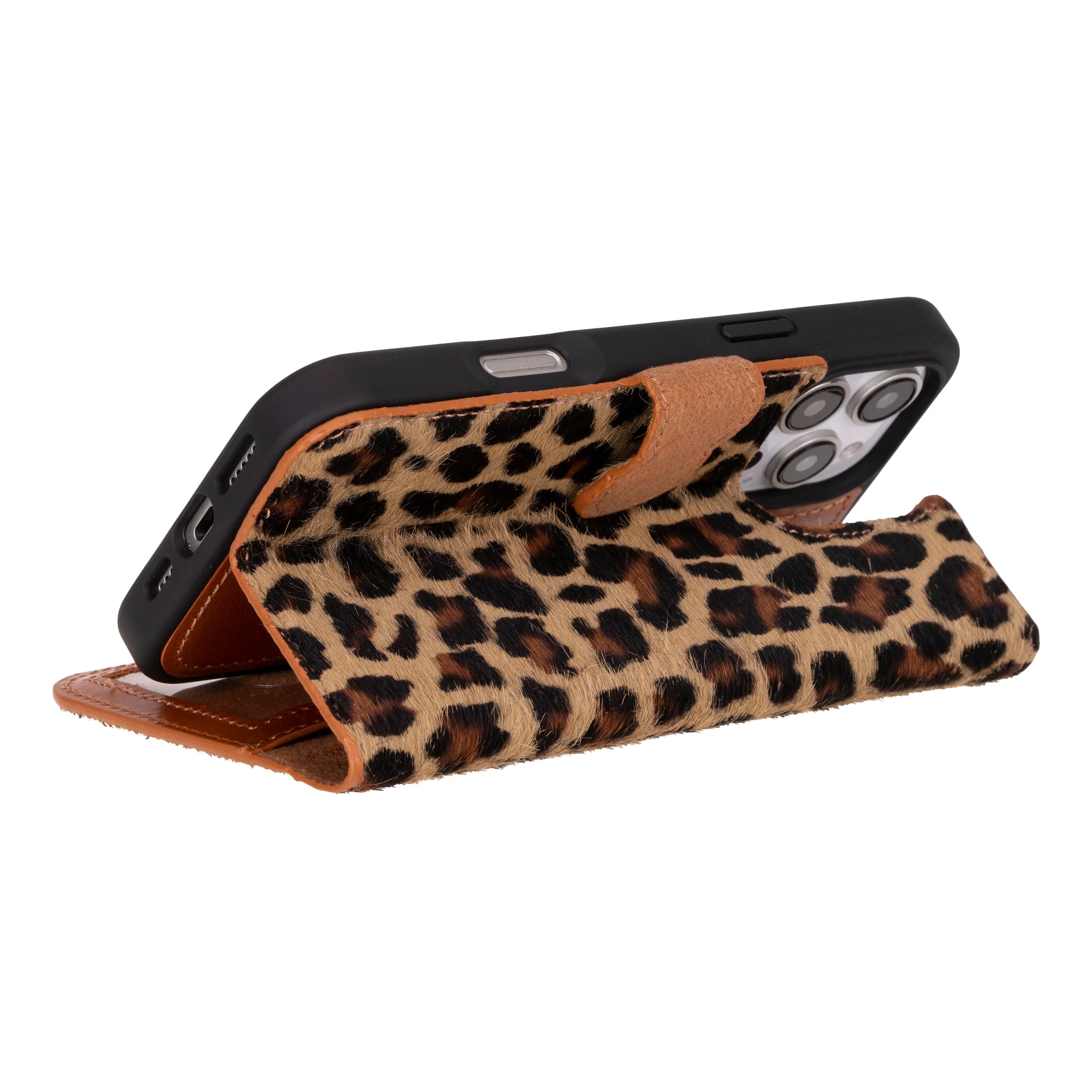Magic iPhone 16 Pro Detachable Leather Wallet Case
