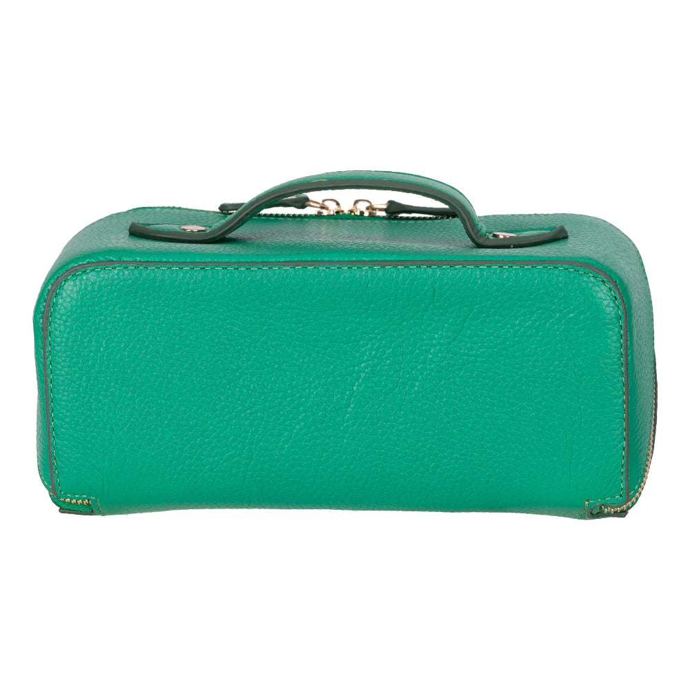 Ella Leather Makeup Bag