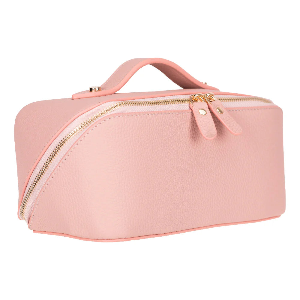 Ella Leather Makeup Bag