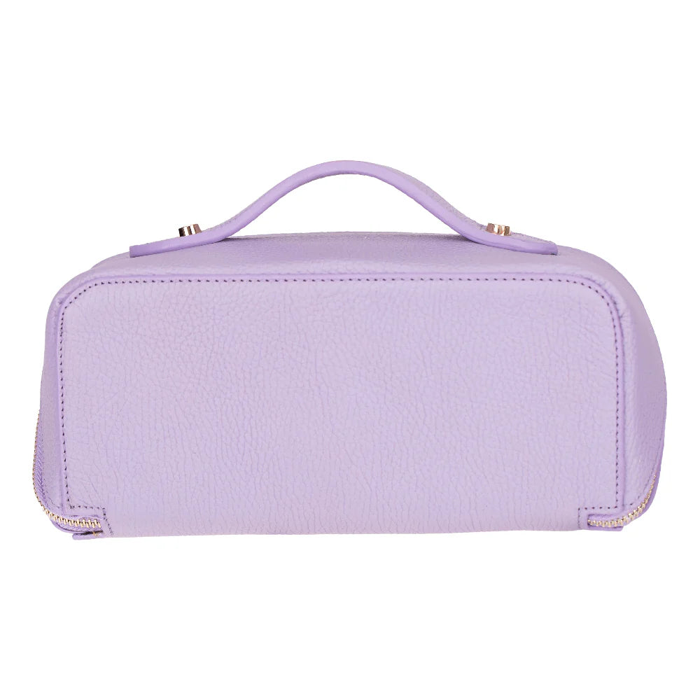 Ella Leather Makeup Bag