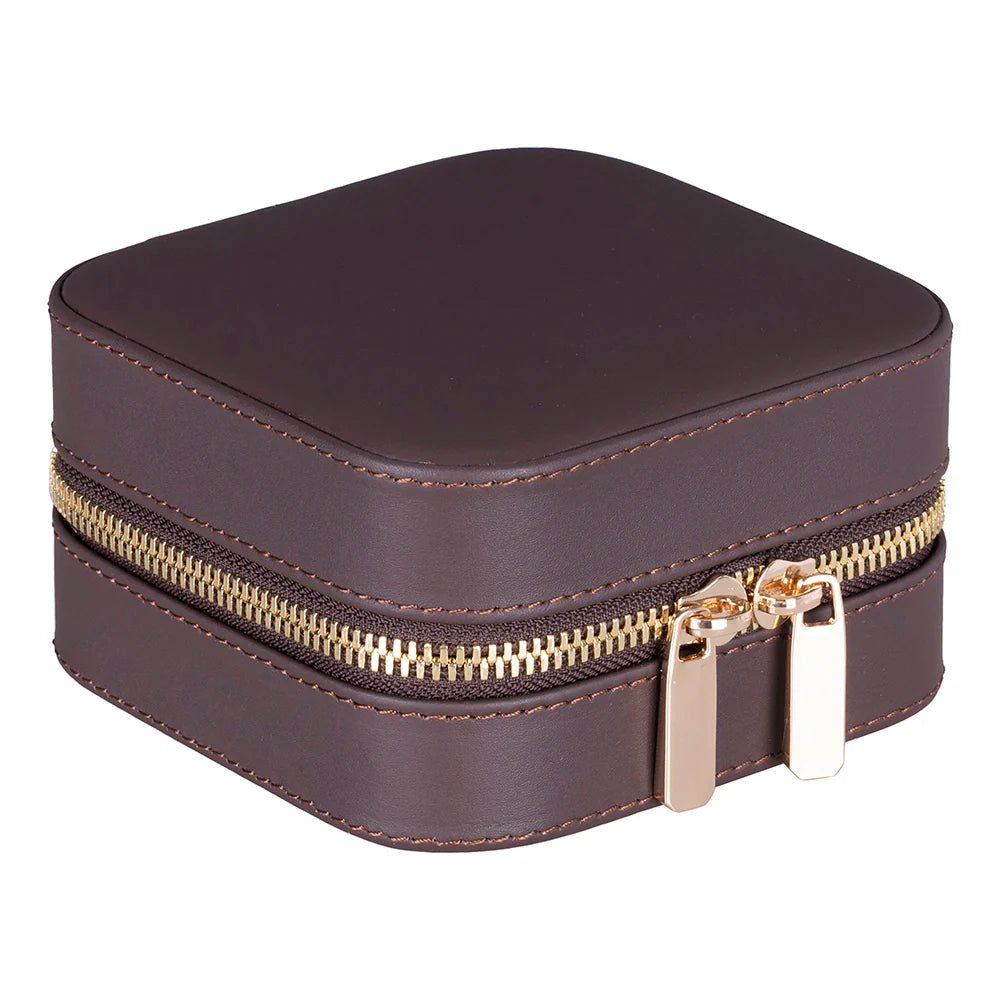 Amanda Leather Jewelry Box, Medium