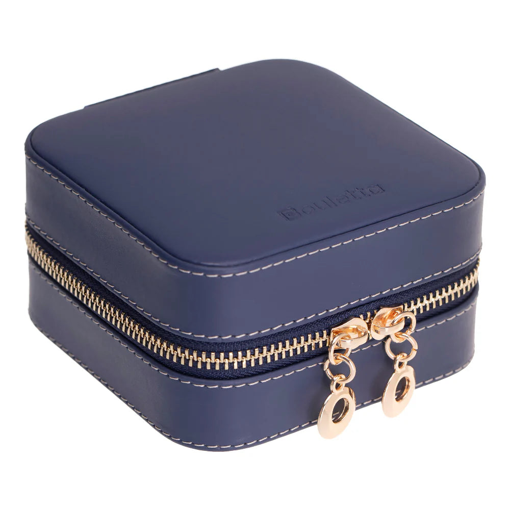 Amanda Leather Jewelry Box, Medium