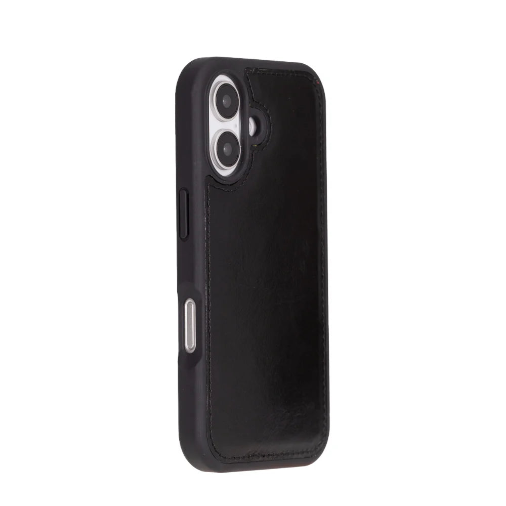 Magic iPhone 16 Plus Detachable Leather Wallet Case