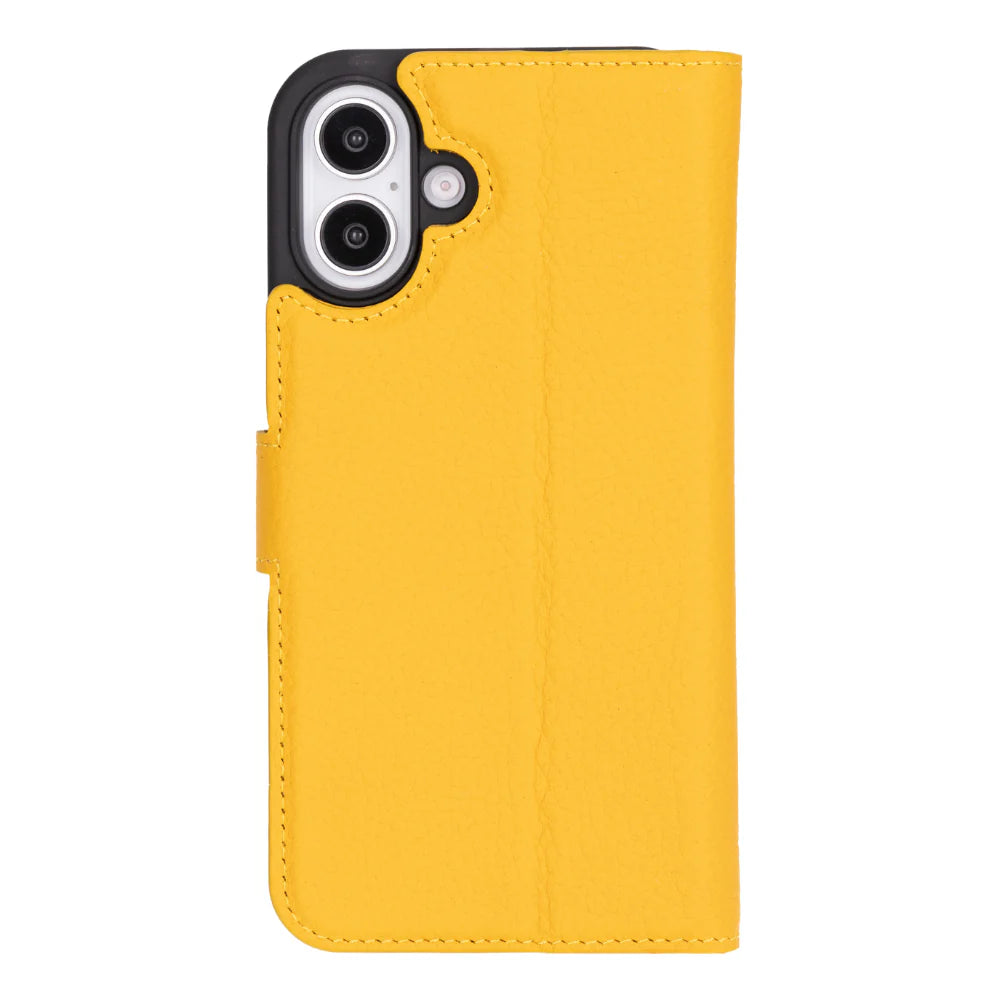 Magic iPhone 16 Plus Detachable Leather Wallet Case