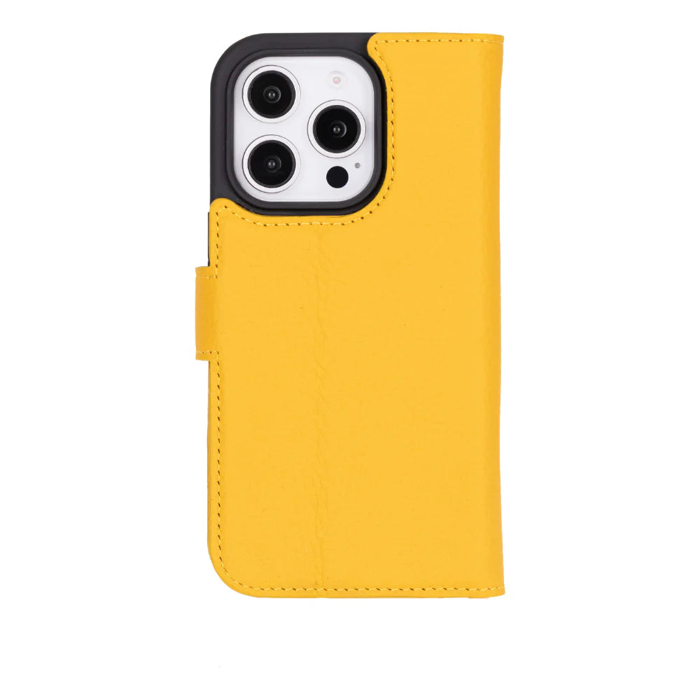 Magic iPhone 16 Pro Detachable Leather Wallet Case