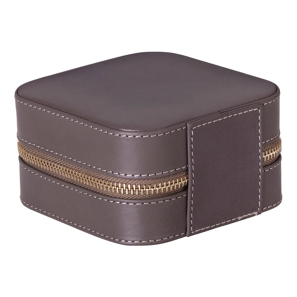 Amanda Leather Jewelry Box, Medium