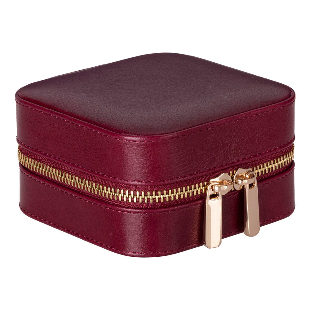 Amanda Leather Jewelry Box, Medium