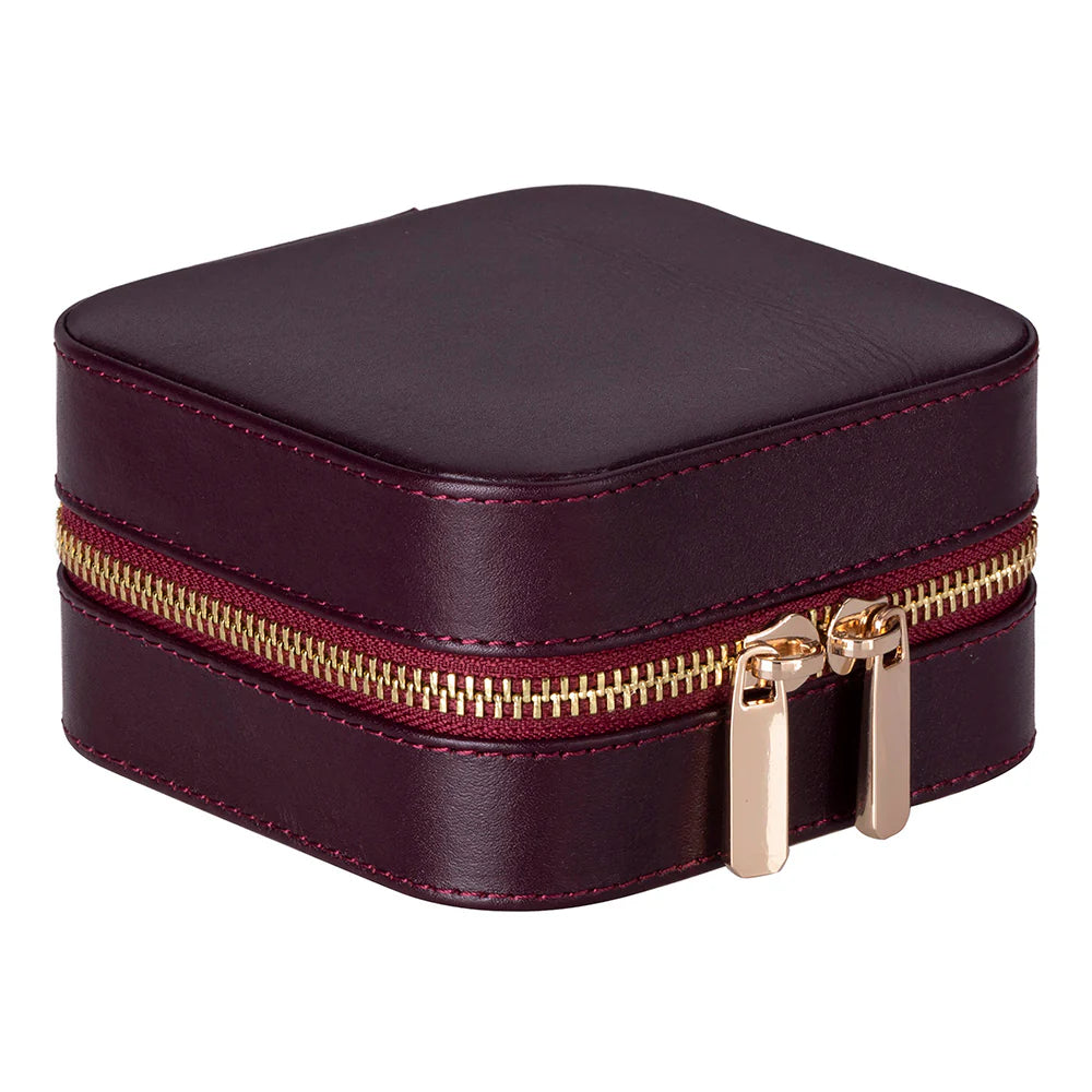 Amanda Leather Jewelry Box, Medium