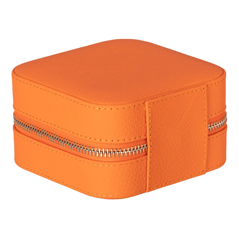 Amanda Leather Jewelry Box, Medium