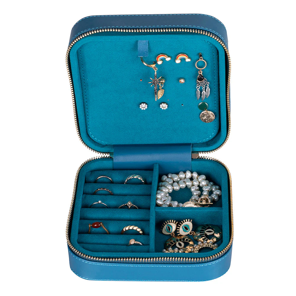 Amanda Leather Jewelry Box, Large