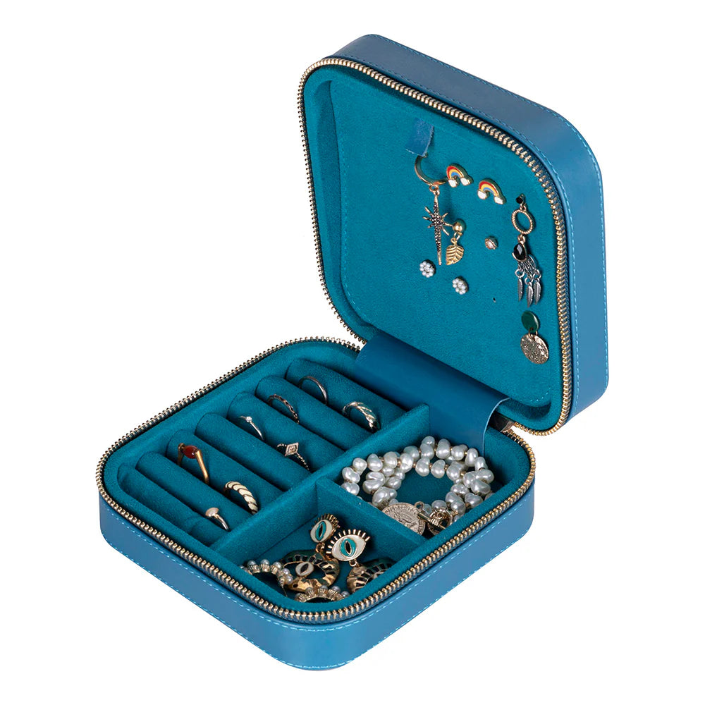 Amanda Leather Jewelry Box, Large