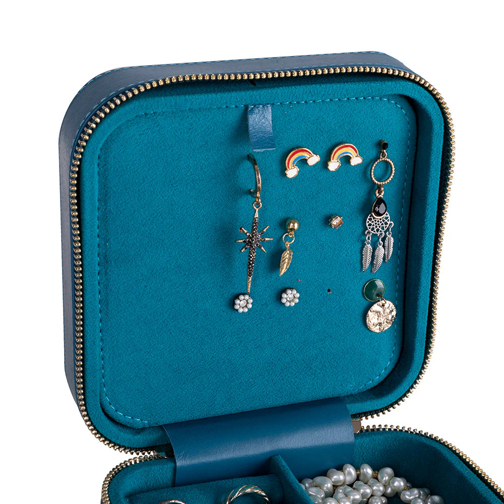 Amanda Leather Jewelry Box, Large