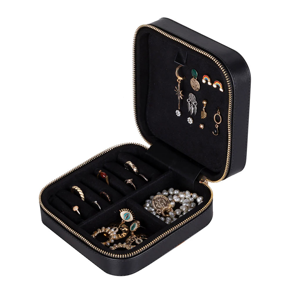 Amanda Leather Jewelry Box, Large