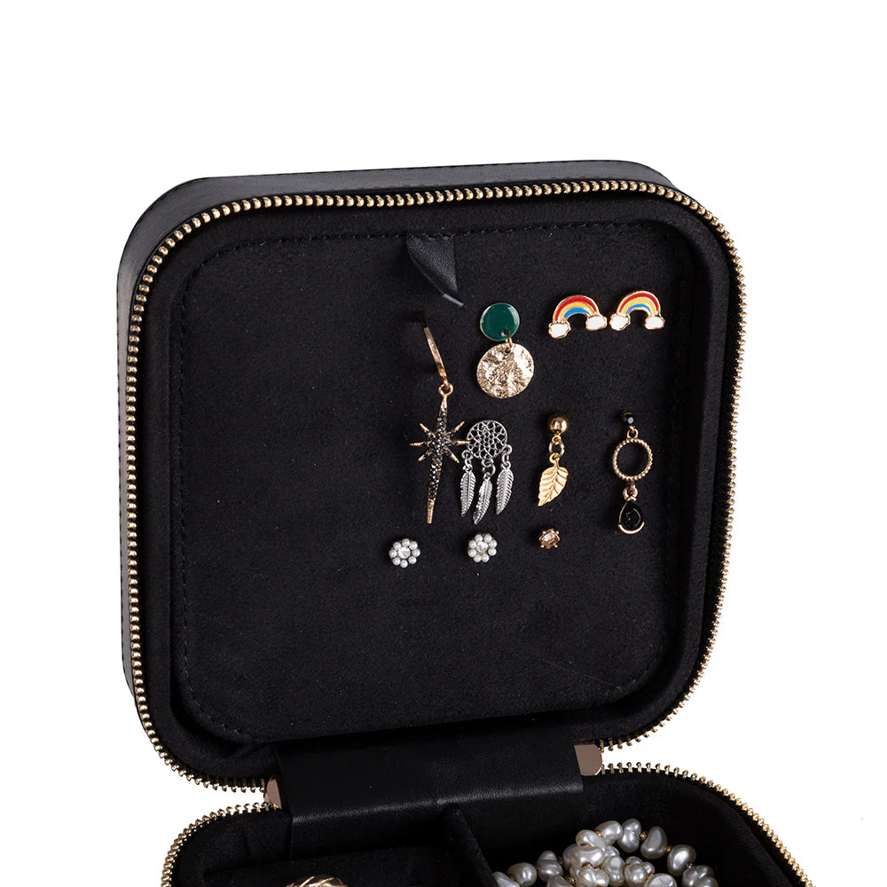 Amanda Leather Jewelry Box, Large