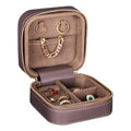 Amanda Leather Jewelry Box, Medium