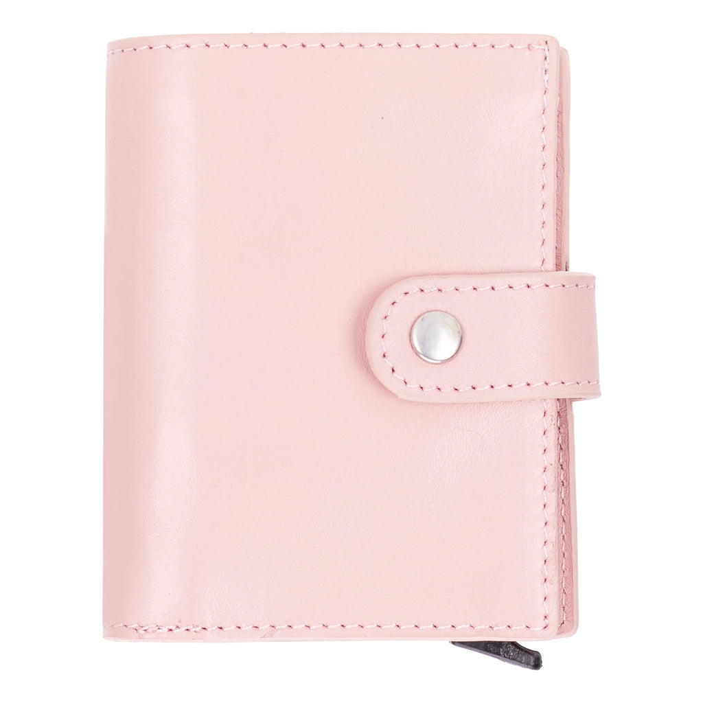 Palertag Leather Mechanical Card Holder Bouletta