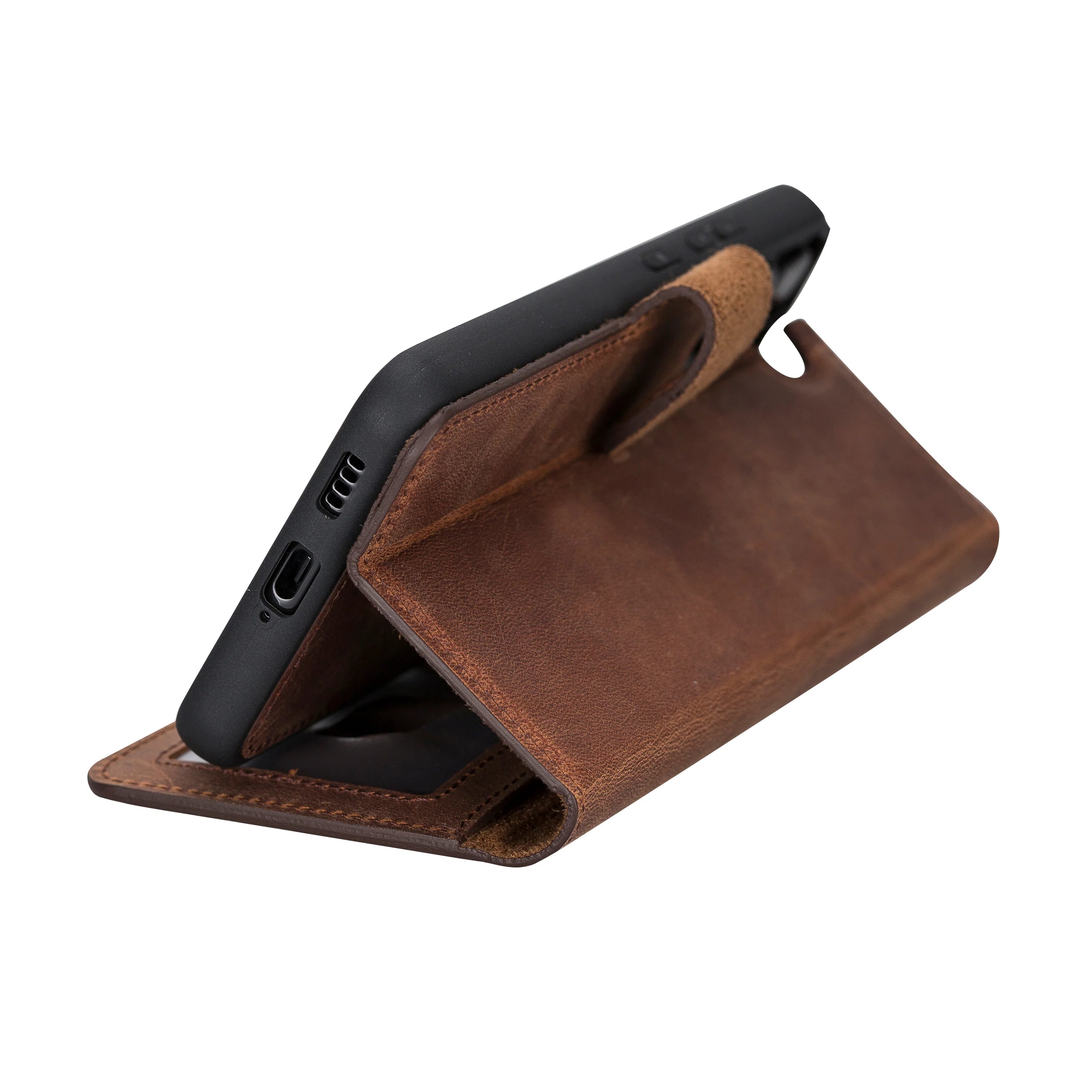 Magic Samsung Galaxy S23 Ultra Leather Detachable Wallet Case
