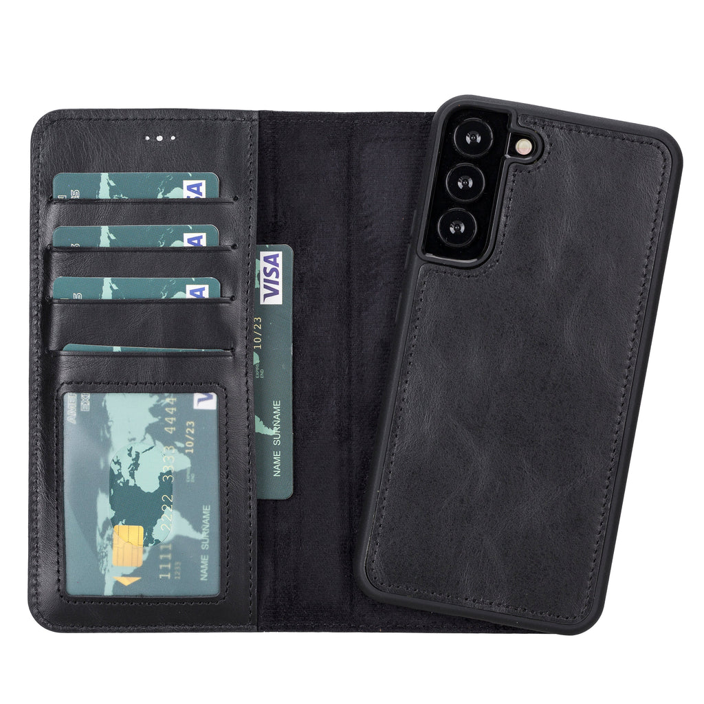 Magic Samsung Galaxy S23 Leather Detachable Wallet Case