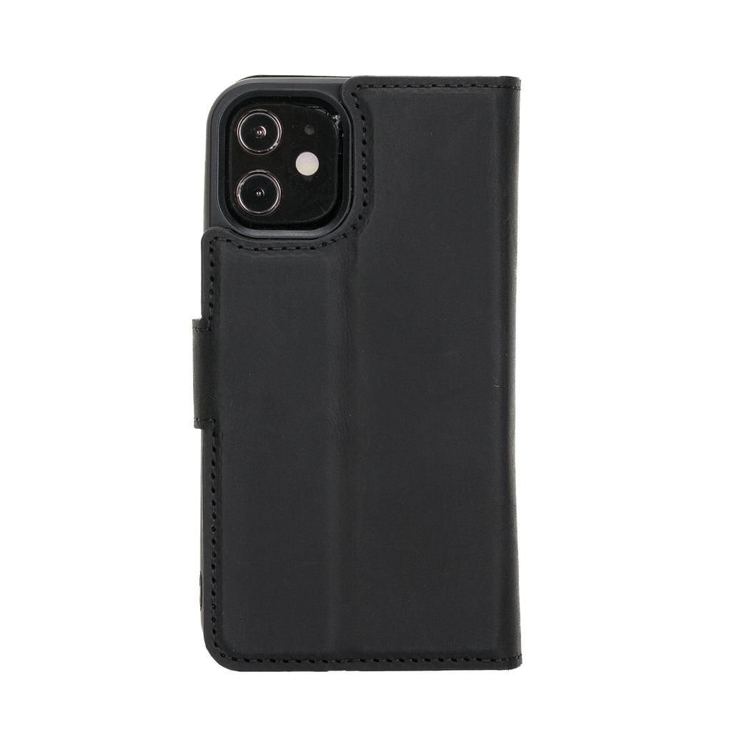 Liluri iPhone 12 Mini Detachable Leather Wallet Case