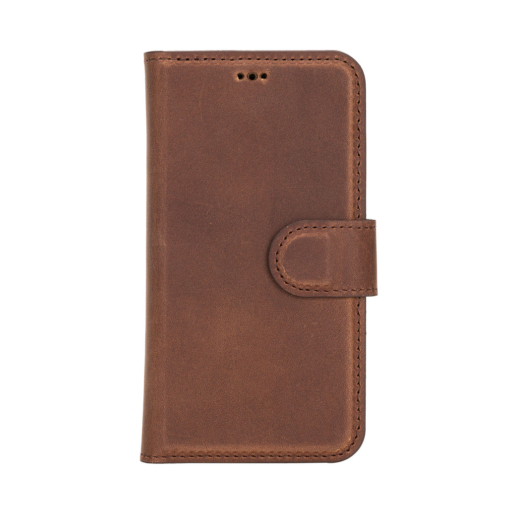 Liluri iPhone 12 Mini Detachable Leather Wallet Case