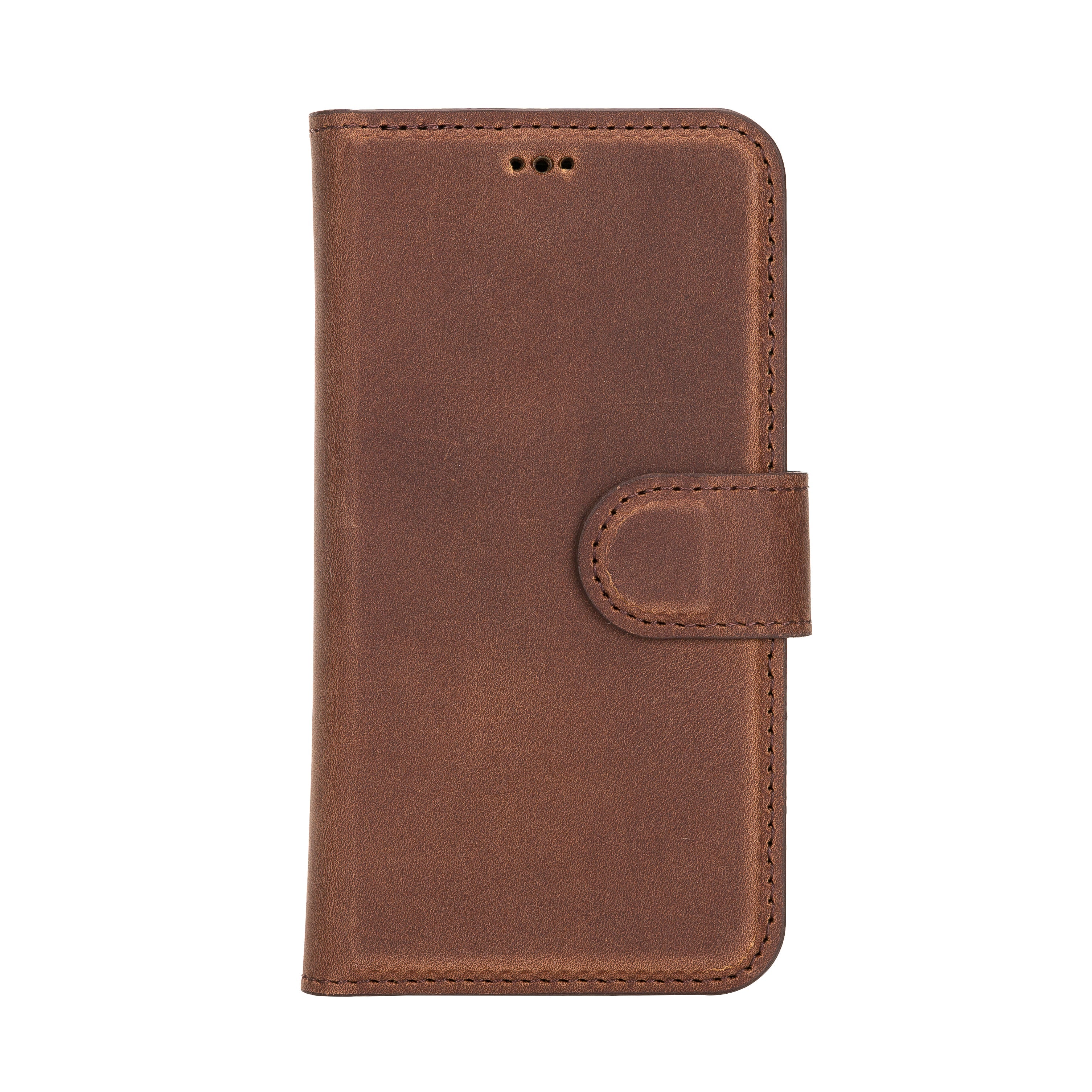 Liluri iPhone 12 Mini Detachable Leather Wallet Case