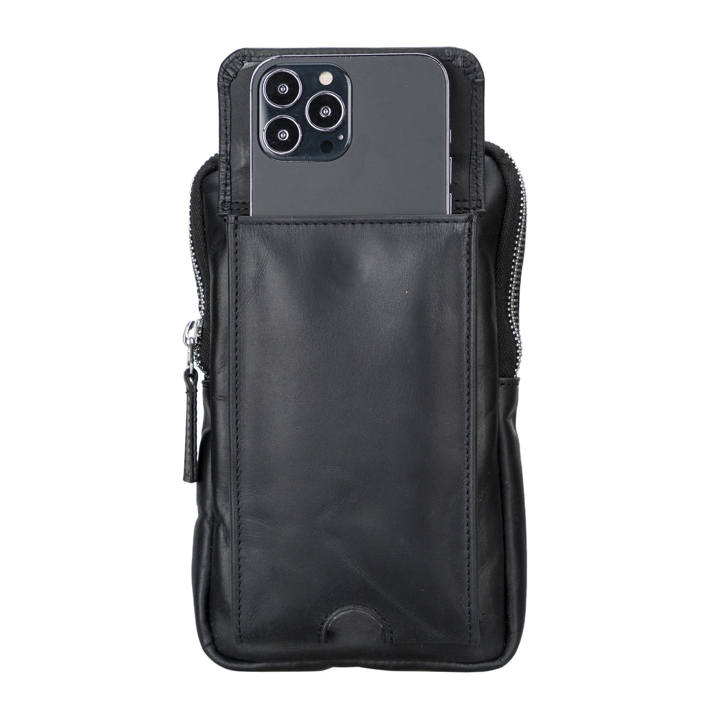 Nino Leather Crossbody Bag